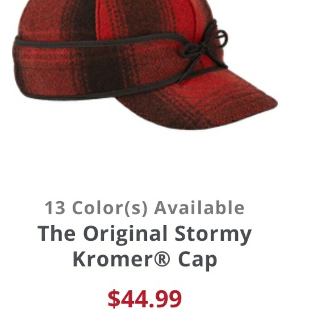 Stormy Kromer cap